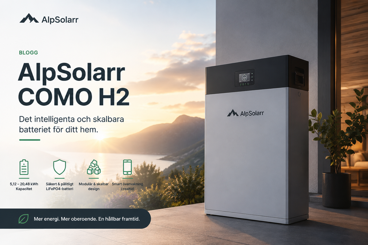 AlpSolarr COMO H2 – recension, pris och tekniska specifikationer
