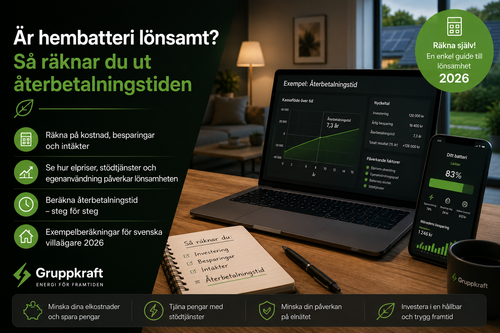 Är hembatteri lönsamt?