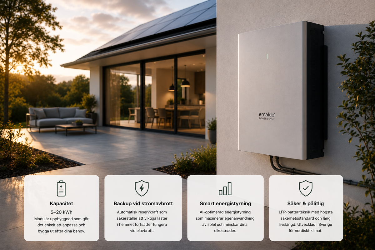 Emaldo Power sence – recension, pris och tekniska specifikationer